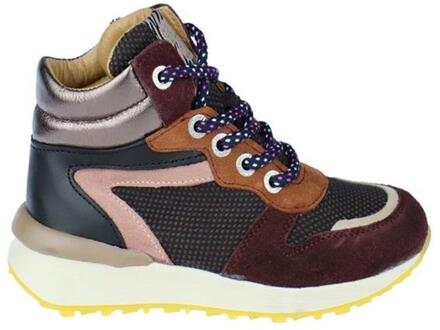 Develab High top sneaker burgundy fantasy - 33