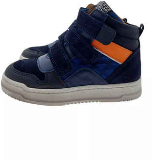 Develab Klittenband Boot Jongens Blauw