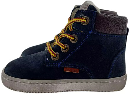 Develab Mannen Enkellaarsjes -  41855 - Blauw - Maat 26