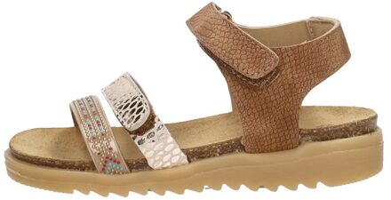 Develab Meiden Sandalen Cognac - 22