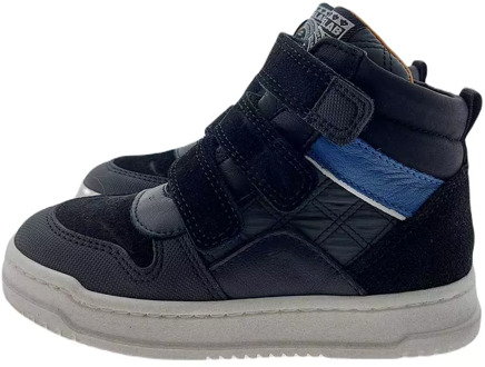 Develab Mid Cut Velcro Sneakers blauw - 28,29,30,31,32,33