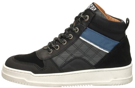 Develab Veterschoenen Hoog Zwart - 34