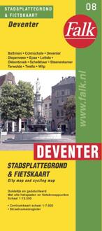Deventer plattegrond - Boek Falkplan (9028709126)