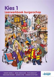 Deviant, Uitgeverij Kies 1 / burgerschap / leerwerkboek - Boek Sander Heebels (9491699792)