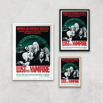 Devils In Female Bodies - Lust For A Vampire Giclee Art Print - A2 - Print Only Meerdere kleuren