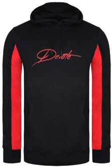 Devote Londen Irivin Heren Zwart/Rood Hoodie - maat S