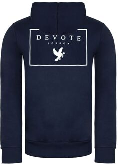 Devote Londen Pacey Heren Navy/Wit Track Jacket - XS