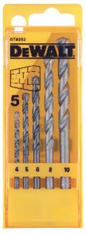 DeWalt 5-delige Casette Steenborenset