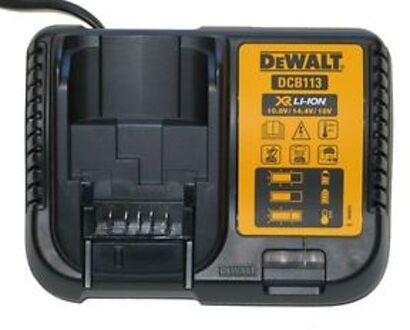 DeWalt DCB113 lader voor XR Li-Ion accu's
