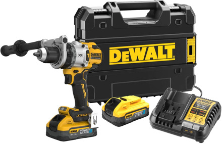 DeWalt DCD1007H2T Accu klopboormachine koolborstelloos | 18v 5.0Ah Powerstack in T-stak - DCD1007H2T-QW