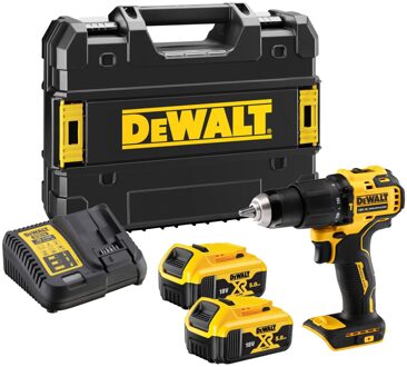 DeWalt DCD709P2T | Compacte accu klopboormachine | 18V | 2 x 5.0 Ah Li-Ion accu's | in TSTAK koffer