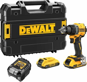 DeWalt DCD794D2T-QW 18V XR BL Accu Schroef-/boormachine | in TSTAK | 2x 2.0Ah Accu - DCD794D2T-QW