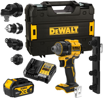DeWalt DCD803M1T XR 18V Accu Boormachine Set | 1x 4.0Ah | In TSTAK - DCD803M1T