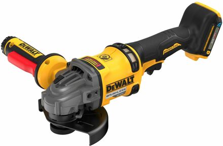 DeWalt DCG418SHDN-XJ 54V XR FLEXVOLT Accu Haakse Slijper | 125mm | Incl. Veiligheidsschakelaar in zijhandgreep - DCG418SHDN-XJ