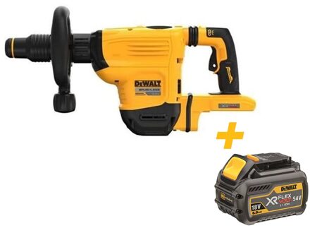 DeWalt DCH832N-XJ | FlexVolt | Accu Breekhamer | SDS-Max | 54V | Inclusief DCB546-XJ XR FLEXVOLT 18V-54V 6.0Ah Accu