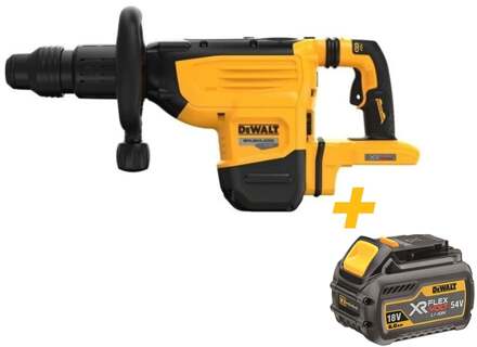 DeWalt DCH892N-XJ | FlexVolt | Accu Breekhamer | SDS-Max | 54V | Inclusief DCB546-XJ XR FLEXVOLT 18V-54V 6.0Ah accu