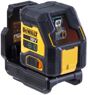 DeWalt DCLE34021N-XJ Accu Kruislijnlaser Groen 18V XR zonder accu's en lader in T-Stak - DCLE34021N-XJ