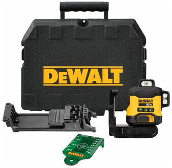 DeWalt DCLE34031N-XJ Zelfnivellerende Kruislijnlaser | 3x360° | Groene Straal | 18 Volt | excl. accu's en lader - DCLE34031N-XJ