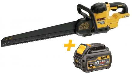 DeWalt DCS397N-XJ XR Flexvolt Accu Alligatorzaag 430mm | Inclusief DCB546-XJ XR FLEXVOLT 18V-54V 6.0Ah accu