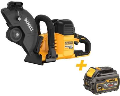 DeWalt DCS691N-XJ | Accu Doorslijpmachine | 54V XR | 230 mm | Inclusief DCB546-XJ XR FLEXVOLT 18V-54V 6.0Ah accu