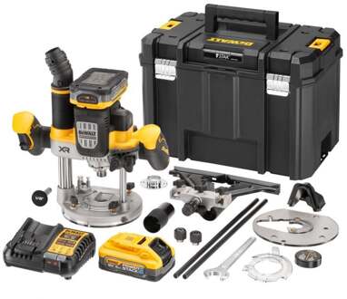 DeWalt DCW620H2 | Accu bovenfrees | 18V | 2x 5.0 Powerstack accu's - DCW620H2-QW