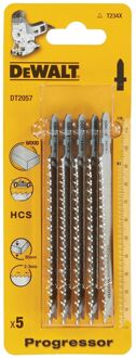DeWalt Decoupeerzaagblad Hout Progressor - 116mm - 2-3mm - Hcs - 5 Stuks