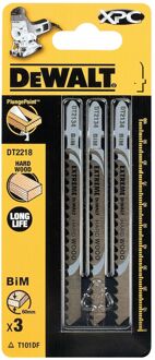 DeWalt Decoupeerzaagblad Hout Xpc - 100mm - Bi-metaal - 3 Stuks