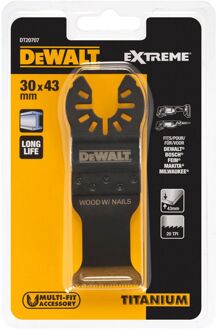 DeWalt DT20707 Multitool universeel titanium zaagblad - 30mm