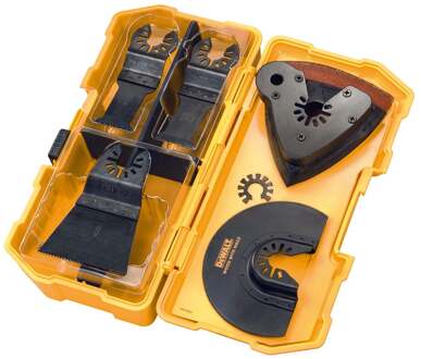 DeWalt DT20731 8-delige Multitool zaagbladen & schuurpapier set