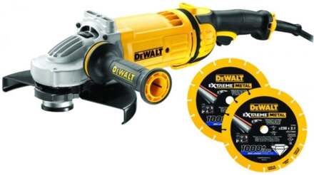 DeWalt DT40255SET - Haakse slijper | Set | 2x DT40255-QZ en DWE4559-QS - DT40255SET