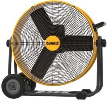 DeWalt DXF2410 24" (60 cm) Trommelventilator - 220W Geel