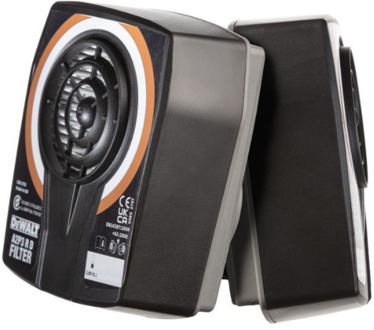 DeWalt DXIR1A1A2P3 A2P3 R D Combinatie Filter | 2 stuks - DXIR1A1A2P3