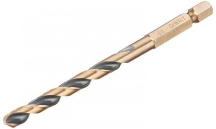 DeWalt Hss-metaalboor Black & Gold Hex - Diam. 6mm