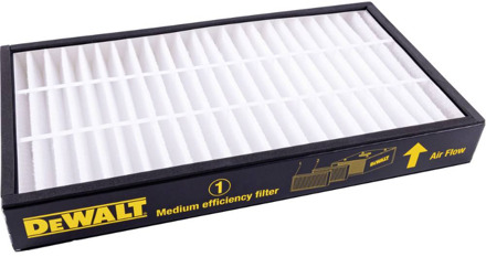 DeWalt Medium Efficiency Filter | Luchtreiniger | Katoen - DXVC3902