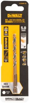 DeWalt Metaalboor Impact B&g Extreme Dt20606-qz 5mm