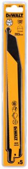 DeWalt Reciprozaagblad Universeel Dt2387-qz - 203mm - 10-14tpi - Bi-metaal - 5 Stuks