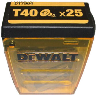 DeWalt Tic Tac Box T40 Bit Set