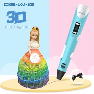 DEWANG 3D Pen for Kid 3D Printing Pen with USB RP800A 3D Pen PLA ABS Filament DIY Toy Birthday Gift Drawing Pen 3D Printing Pen
