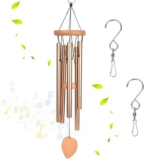 DEWEL Windgong Outdoor met Grote Buizen + 2 Haken Amazing Grace Wind Chime Home Garden Decor