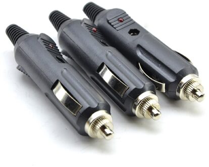 Dewtreetali 12-24V 10A Auto Sigarettenaansteker Plug Connector Auto High Power Malesocket Met Hoge Hittebestendigheid 1 stk
