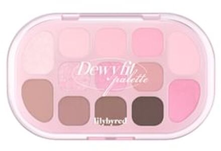 Dewy Fit Palette - 3 Colors #02 Pink Milk Tea