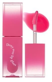 Dewy Over Lip Gloss - 6 Colors #03 Raspberry Soda