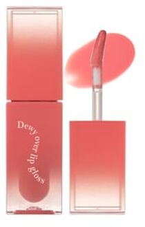 Dewy Over Lip Gloss - 6 Colors #05 Peach Sharbet