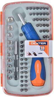 Dexter Bitset - Kunststof Koffer - 26,7cm