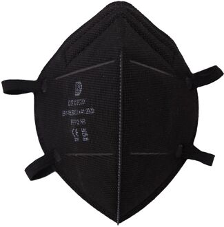 Dexter Filtering Half Mask - Zwart - Eén Maat - En149:2001 + A1:2009