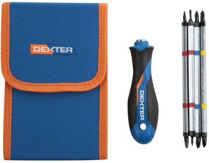 Dexter Precisie Schroevendraaierset - 5-delig - Magnetisch - In Houder