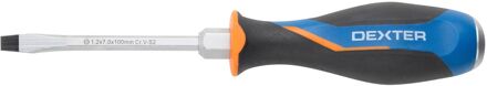 Dexter Schroevendraaier - Sleuf Sl7 - 100mm - Magnetisch