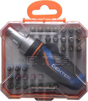 Dexter Schroevendraaierset - 31-delig - Ergonomische Handgreep