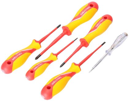 Dexter Schroevendraaierset - 6-delig - Vde