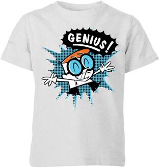 Dexters Lab Genius Kids' T-Shirt - Grey - 146/152 (11-12 jaar) Grijs - XL